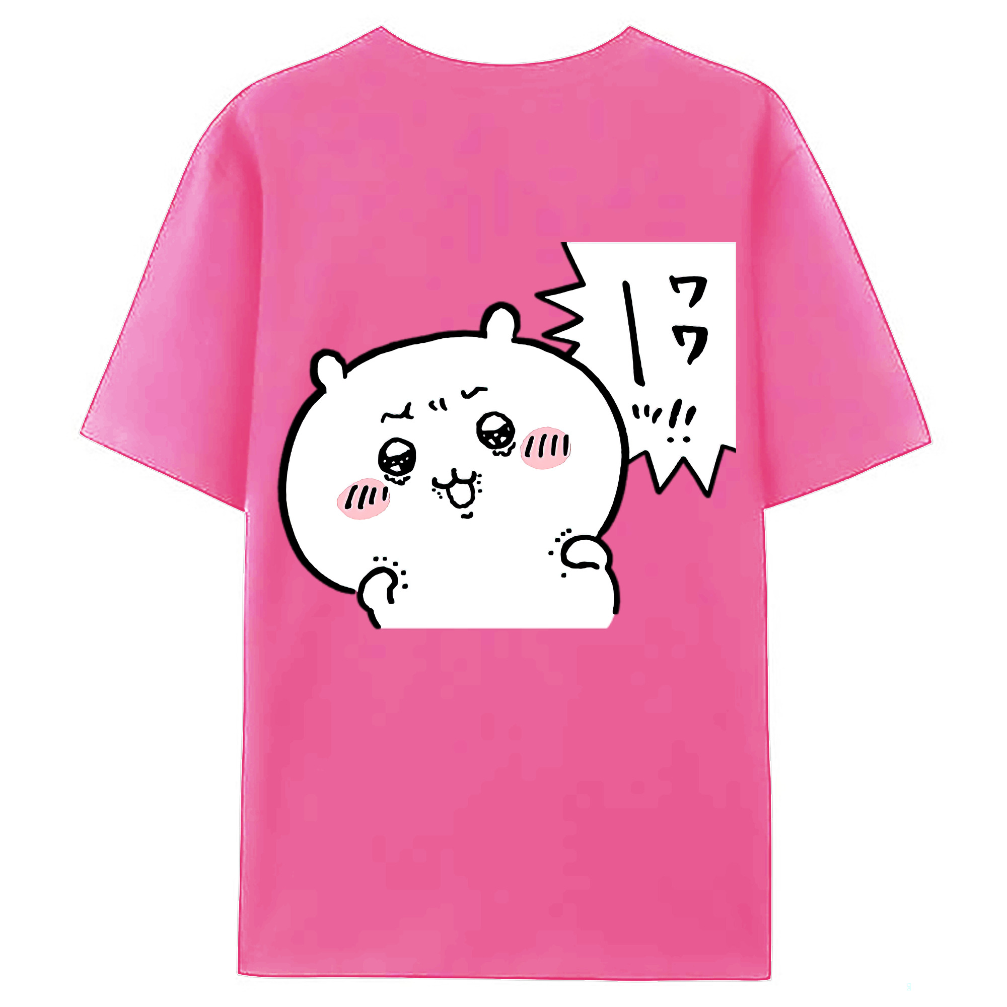 （画像用） ちいかわ ちいかわ Chii-kawa chiikawa レディース半袖Tシャツ(バックプリント)